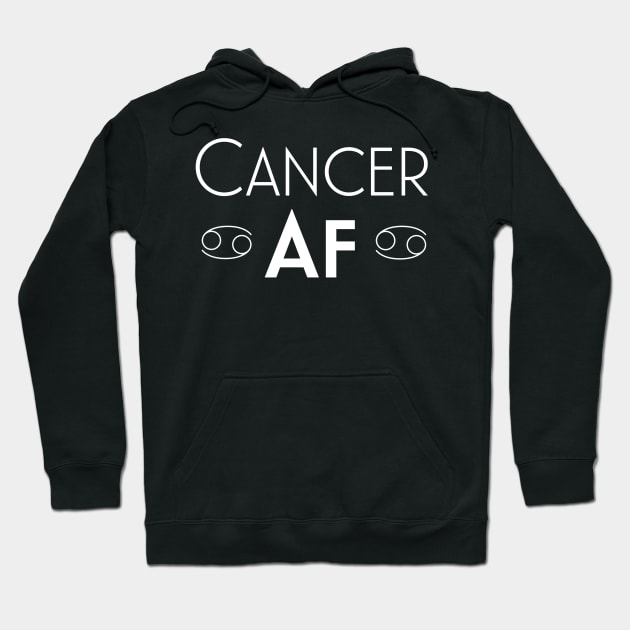 Cancer AF Hoodie by Sloop